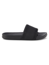 French Connection Men's Fitch Slip On Slide Sandals In Black