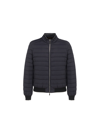 Moorer Padded Zip-up Jacket In Grey