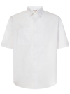 424 White Cotton Shirt In White