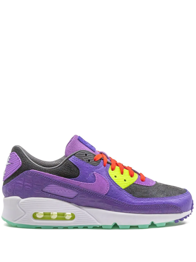 Nike Air Max 90 Low-top Sneakers In Purple