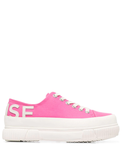 Monse X Both Platform Sneakers In Pink