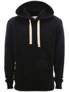 JW ANDERSON EMBROIDERED-LOGO LONG-SLEEVE HOODIE