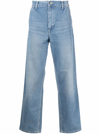 Carhartt Simple Straight-leg Jeans In Blue