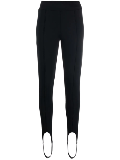 Gestuz Stirrup Cuff Leggings In Black