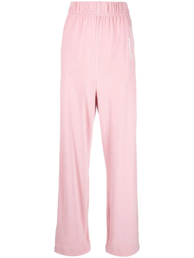 Khrisjoy Elasticated-waist Trousers In Pink
