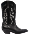 SONORA EMBROIDERED-DESIGN COWBOY BOOTS