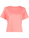 Isabel Marant Zelitos T-shirt In Rose-pink Cotton In Pink & Purple