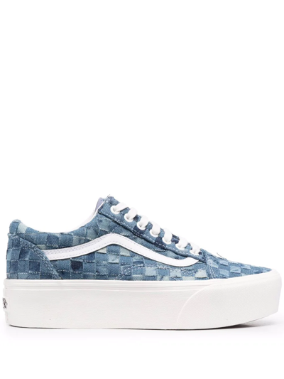Vans Old Skool Low Top Sneakers In Blue