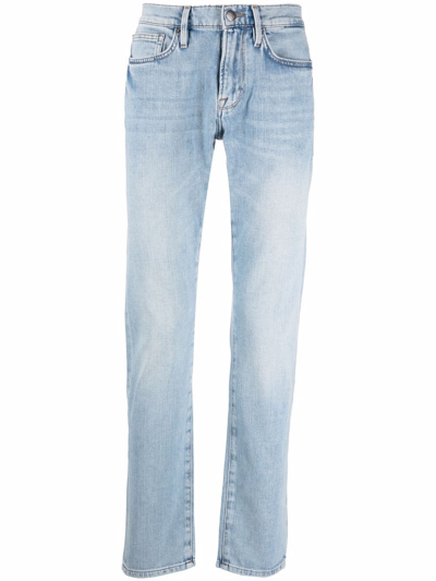 Frame L'home Slim-cut Jeans In Blue