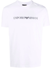 Emporio Armani Off-white T-shirt With Logo