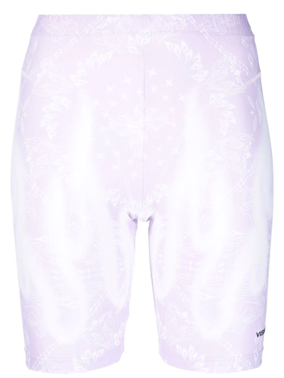 Vision Of Super Lilac Leggings With Bandana Print