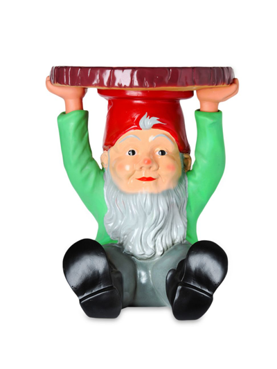 Kartell Attila Gnome Stool/side Table In Multi Color