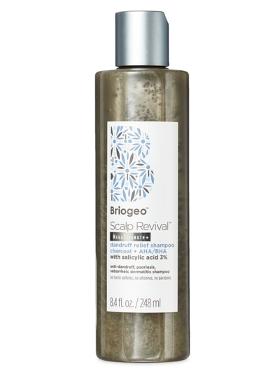 Briogeo Scalp Revival Megastrength+ Dandruff Relief Shampoo Charcoal + Aha/bha With Salicylic Acid 3% In Default Title