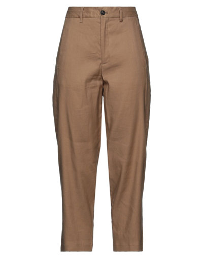 Closed Pants In Beige