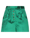 Pinko Shorts & Bermuda Shorts In Emerald Green