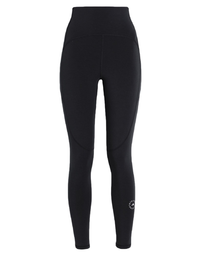 Adidas By Stella Mccartney Logo Leggings In Black