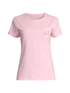 Vineyard Vines Whale Pocket T-shirt In Flamingo