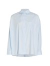 Twp Earl Cotton Shirt In Blue