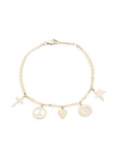 Lana 14k Yellow Gold Charm Bracelet