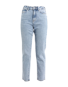 Only Woman Jeans Blue Size 30w-32l Cotton, Elastane In Blue