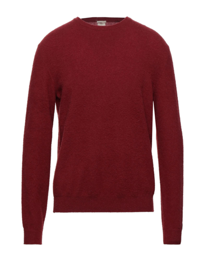 Massimo Alba Sweaters In Maroon