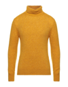 Fabrizio Del Carlo Turtlenecks In Ocher