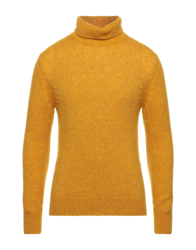 Fabrizio Del Carlo Turtlenecks In Ocher