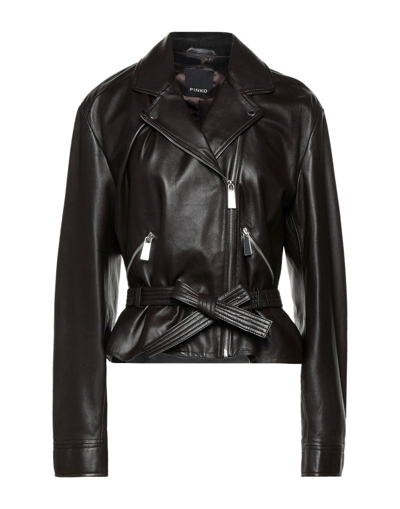 Pinko Jackets In Brown