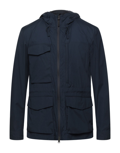 Woolrich Jackets In Dark Blue