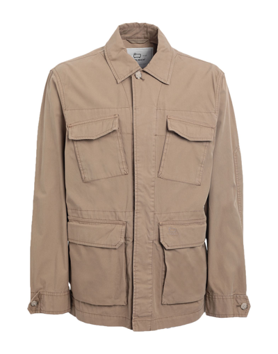 Woolrich Jackets In Beige