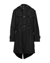 Les Hommes Overcoats In Black