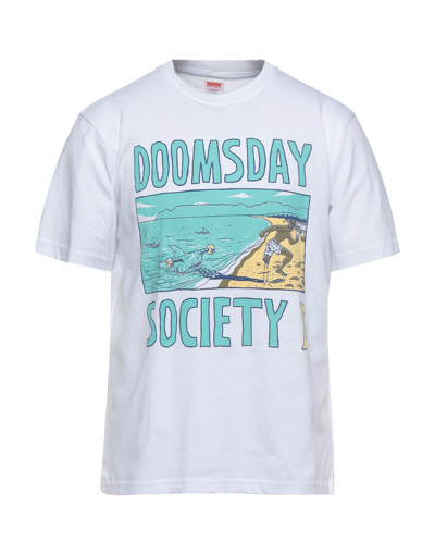 Doomsday Society T-shirts In White