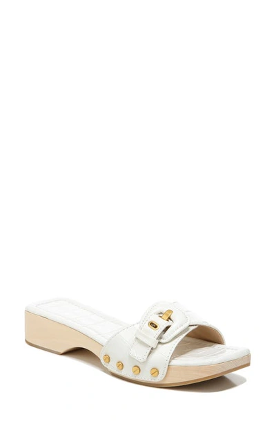 Veronica Beard Davina Slide Sandal In White