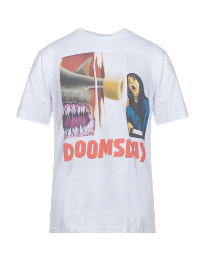 Doomsday Society T-shirts In White