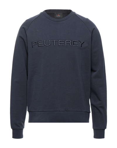 Peuterey Sweatshirts In Dark Blue