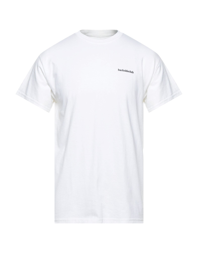 Backsideclub T-shirts In White
