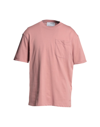 Selected Homme T-shirts In Pastel Pink