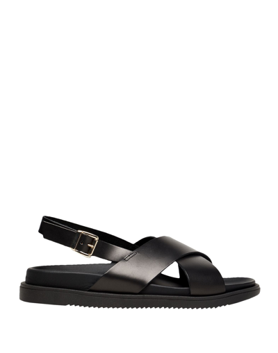 8 By Yoox Sandals In Black