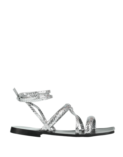 Rebel Queen By Liu •jo Sandals In Silver
