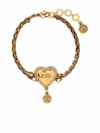 ALEXANDER MCQUEEN HEART CHAIN ??BRACELET