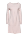 Cashmere Company Short Dresses In Pink