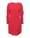 Soallure Short Dresses In Red