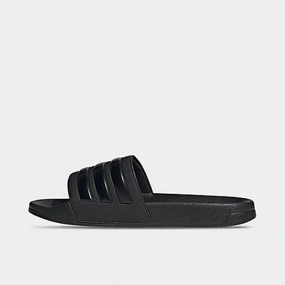 Adidas Originals Adidas Men's Adilette Shower Slide Sandals In Core Black/core Black/core Black