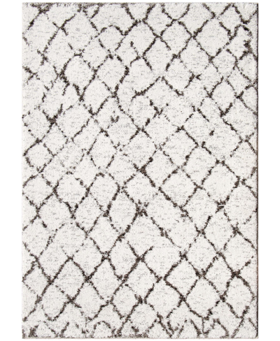 Palmetto Living Orian Cloud 19 Tribal Line 5'3" X 7'6" Area Rug In Ivory