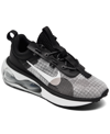 Nike Women's Air Max 2021 Casual Sneakers From Finish Line In Black/silver-tone/gray