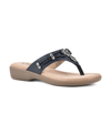 Cliffs By White Mountain Bailee Sandal In Navy Woven
