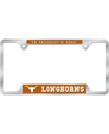 Wincraft Texas Longhorns License Plate Frame In Silver