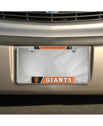 Wincraft San Francisco Giants Metal License Plate Frame In White
