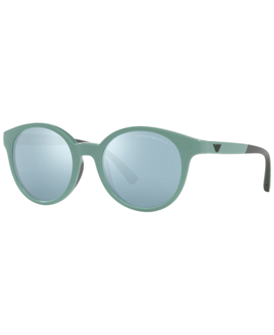 Emporio Armani Women's Sunglasses, Ea4185 47 In Shiny Light Blue