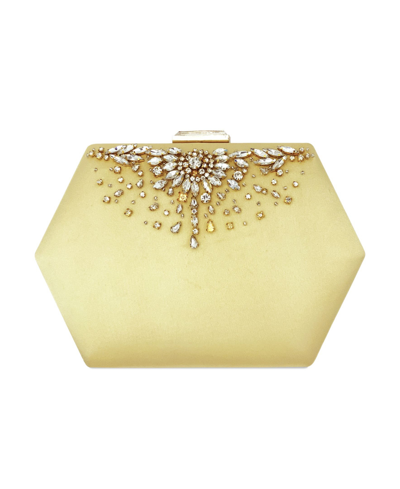 Badgley Mischka Women's Rectangle Evening Handbag In Gold